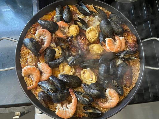 Abalone Seafood Paella 罐頭鮑魚西班牙海鮮飯