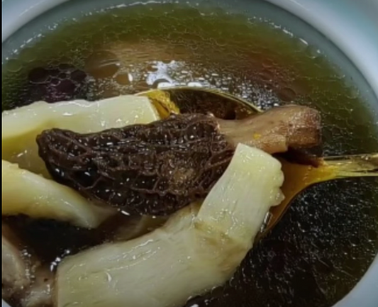 Fishmaw and Morel Mushroom Soup