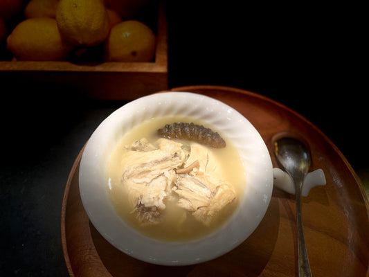 Samgye-tang (삼계탕; 蔘鷄湯) or Ginseng Chicken Soup