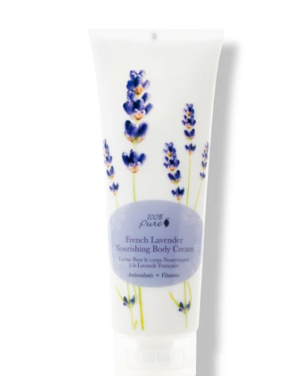 100% Pure French Lavender Nourishing Body Cream 8 oz