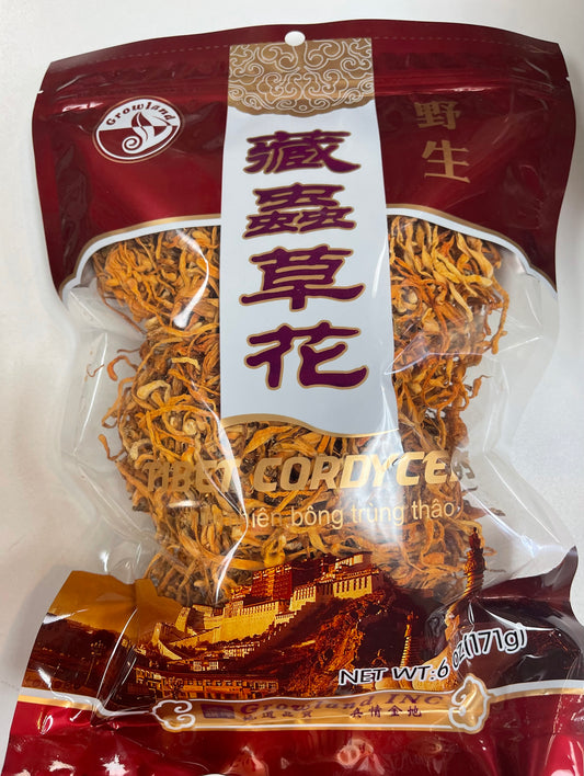 Wild Cordyceps Flower 蟲草花(6 oz)